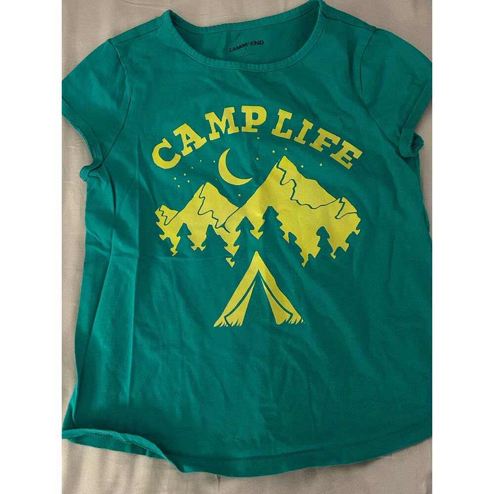 Land end camp life shirt size 7-8
